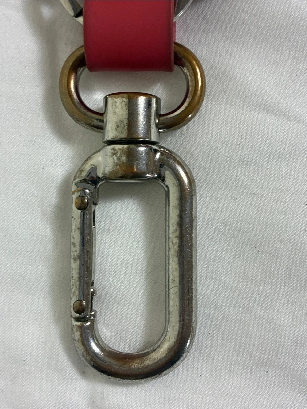 Lululemon Brown & Pink Keychain Strap